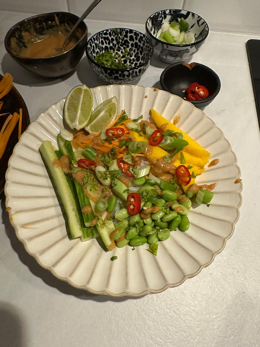 Thaise noodle salade