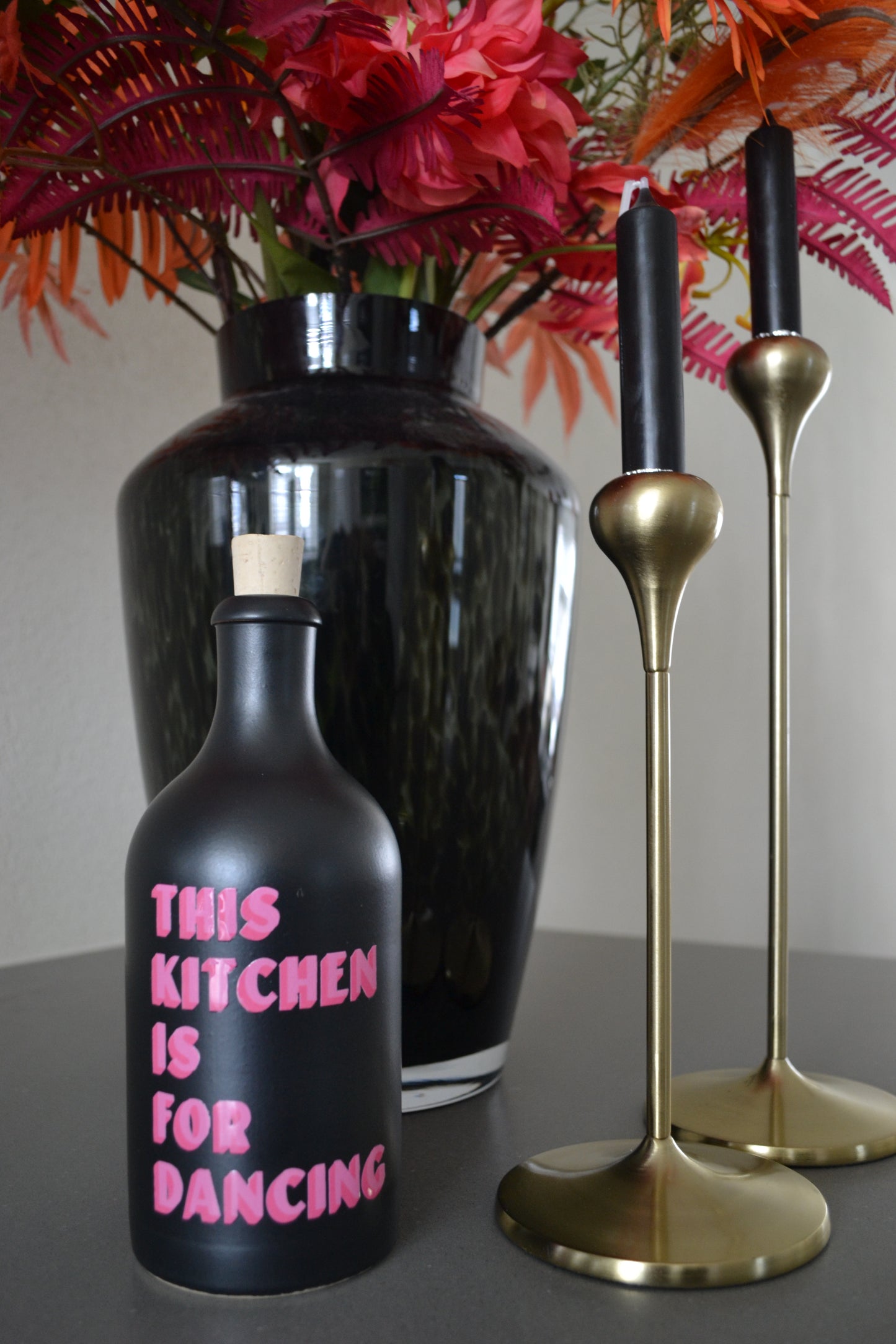 Oliedispenser 'This kitchen is for dancing'