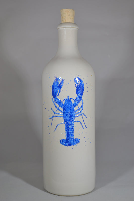 Oliedispenser Delftsblauw 'Kreeft' groot