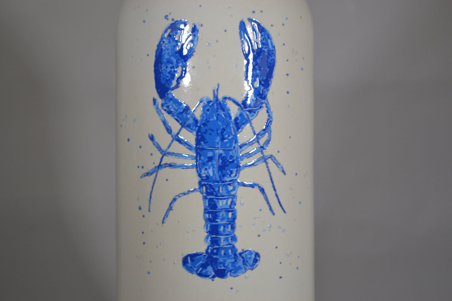 Oliedispenser Delftsblauw 'Kreeft' groot