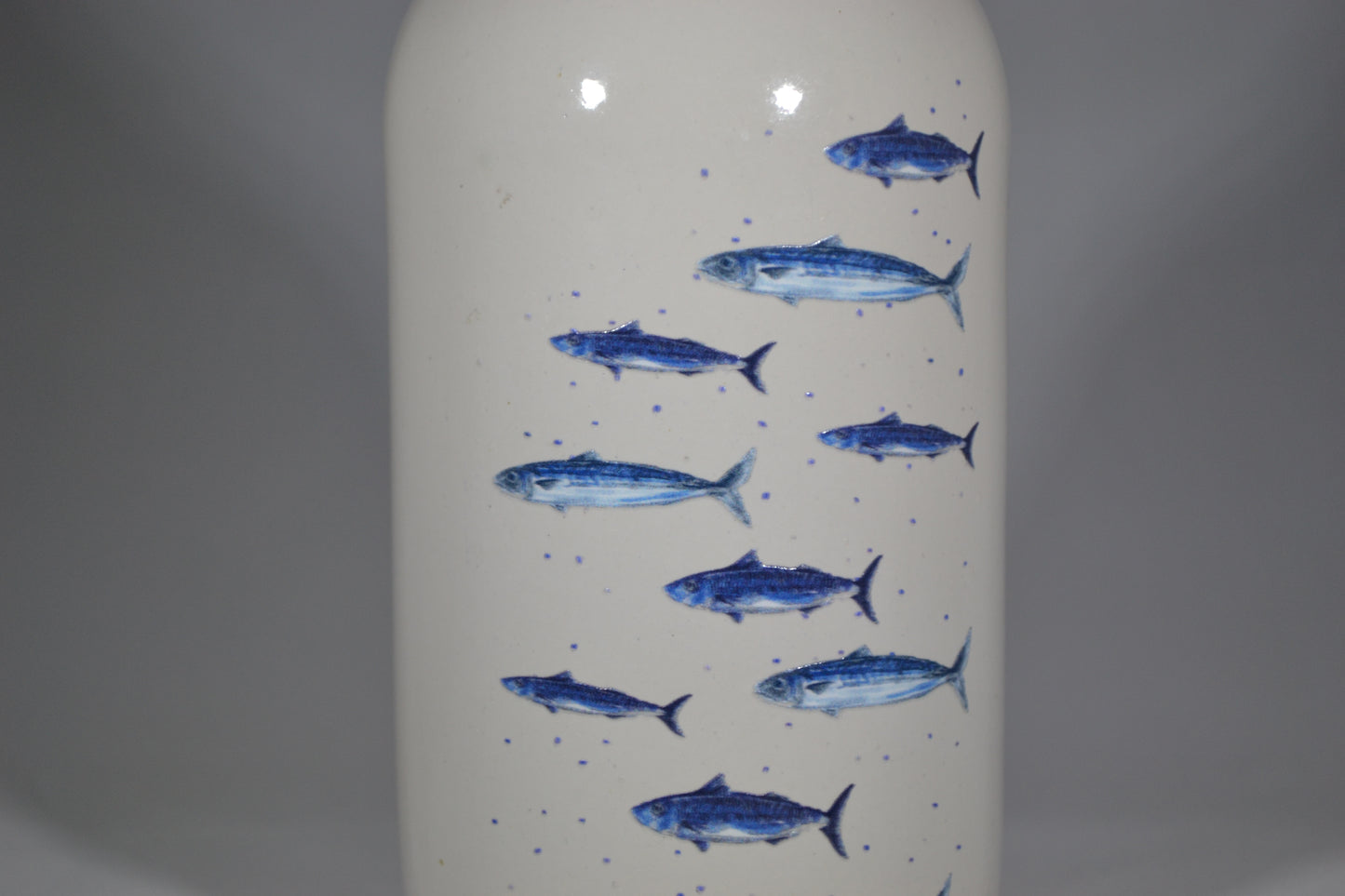 Oliedispenser Delftsblauw 'Vissen'