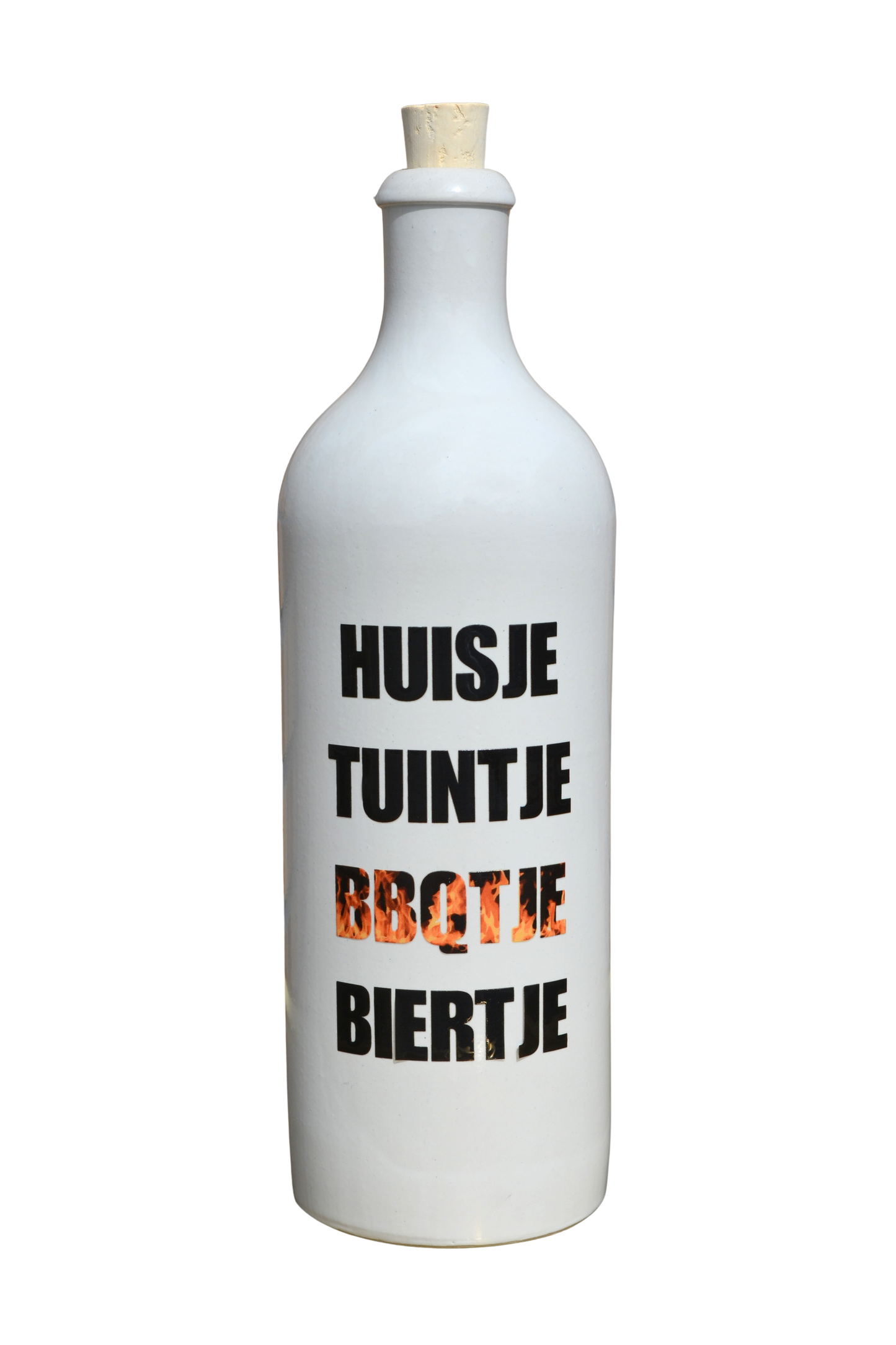Oliedispenser Huisje Tuintje BBQtje Biertje