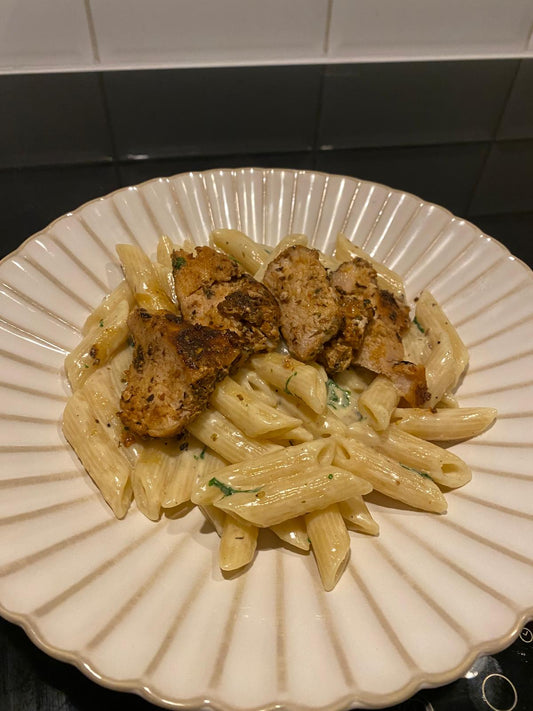 Chicken alfredo pasta