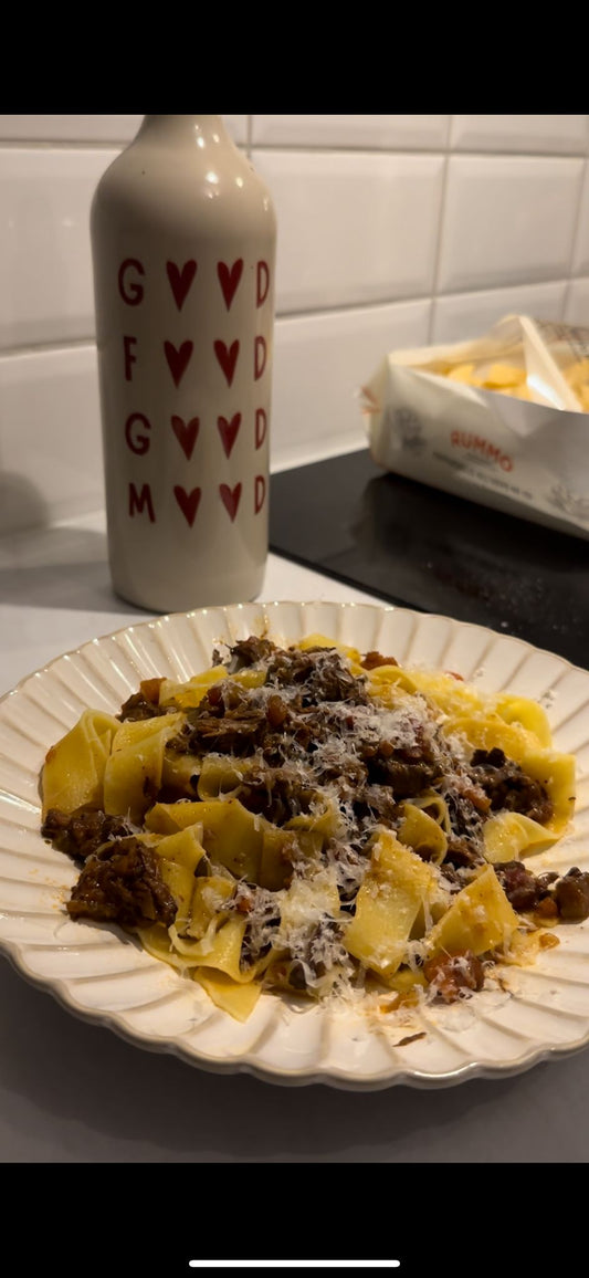 Beef ragu papardelle