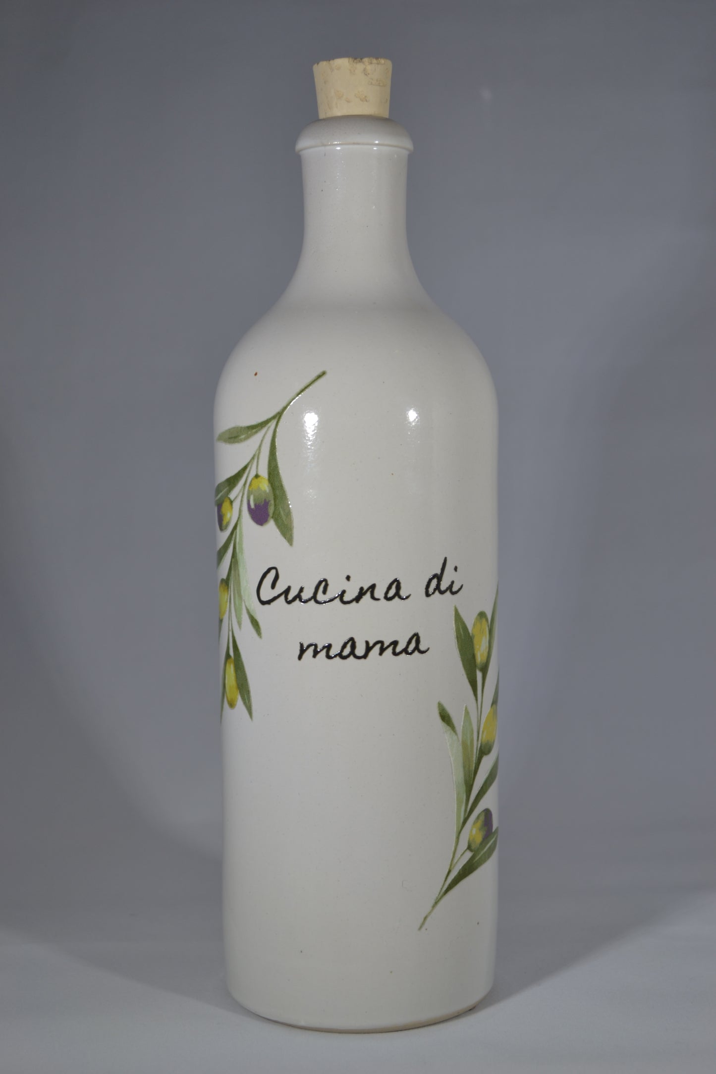 Oliedispenser olijftakken 'Cucina di mama'