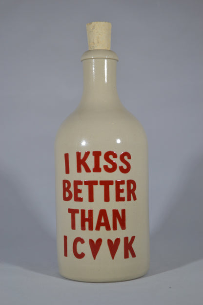 Oliedispenser 'I Kiss Better Than I Cook'