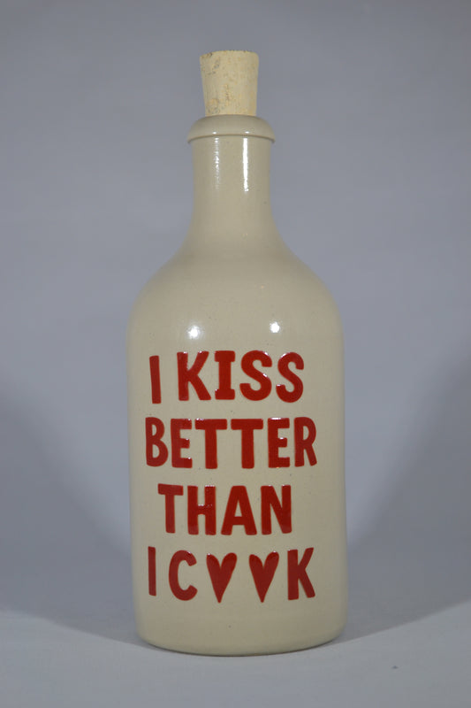 Oliedispenser 'I Kiss Better Than I Cook'