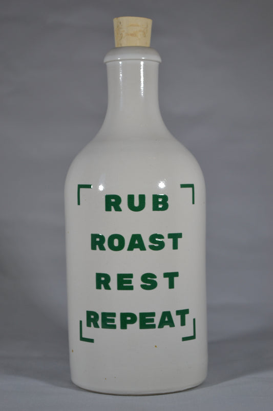 Oliedispenser – Rub Roast Rest Repeat