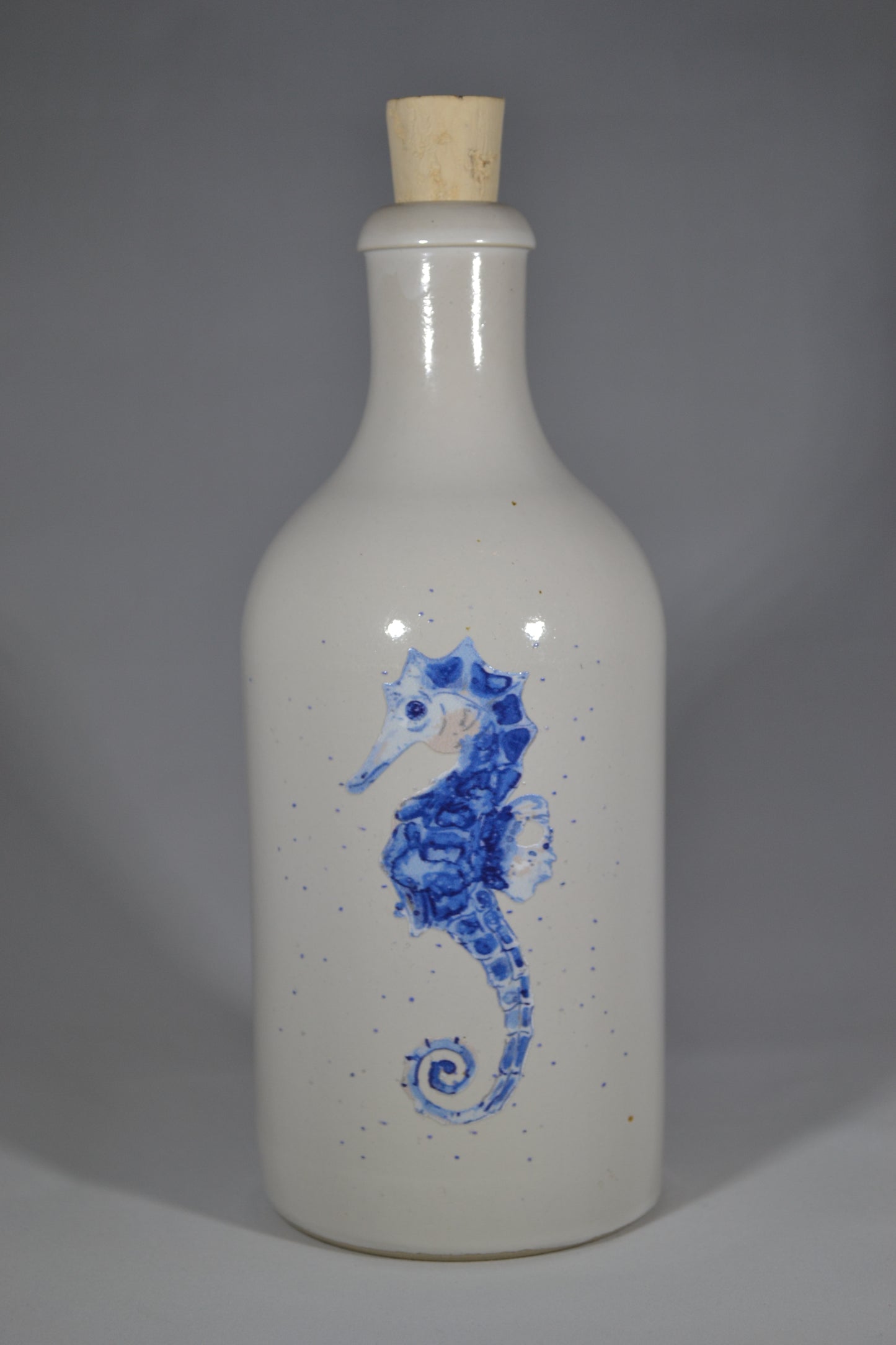 Oliedispenser Delftsblauw 'Zeepaardje'
