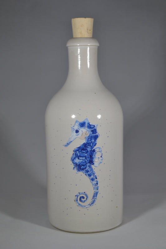Oliedispenser Delftsblauw 'Zeepaardje'