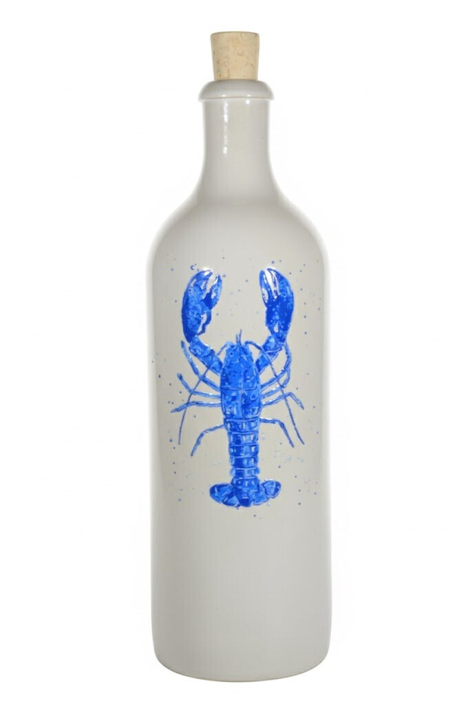 Oliedispenser Delftsblauw 'Kreeft' groot