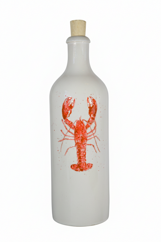 Oliedispenser Rode 'Kreeft' groot