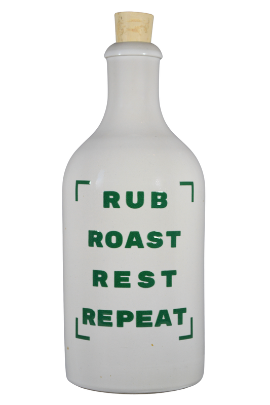 Oliedispenser Rub Roast Rest Repeat