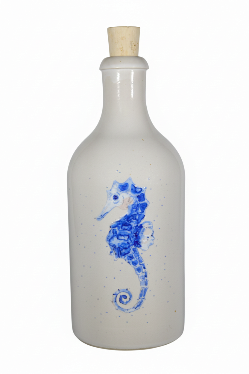 Oliedispenser Delftsblauw 'Zeepaardje'